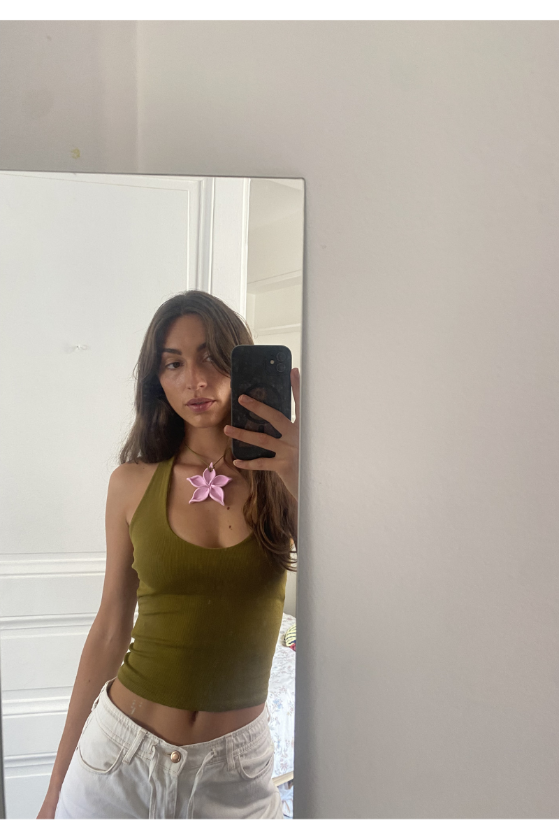 FLOR UNICOLOR NECKLACE